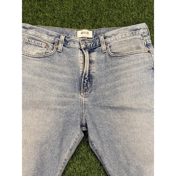 Agolde Curtis Jeans Women 32 Light Wash Straight Denim Classic - Picture 4 of 13